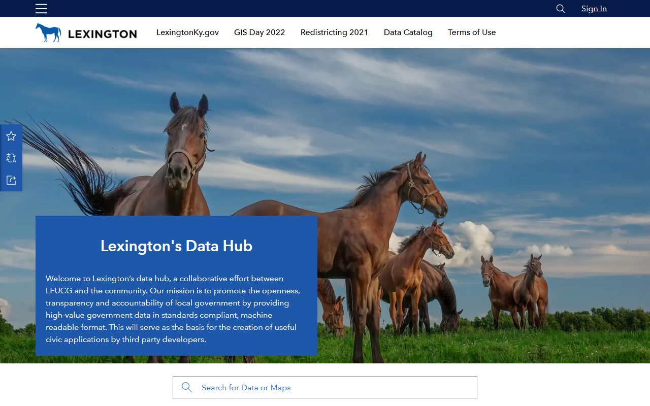 Lexington Fayette County open records request portal