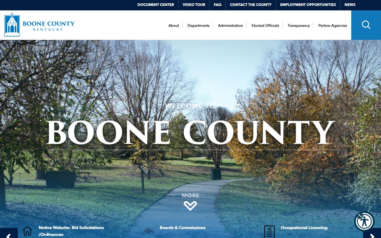 Boone County Fiscal Court building and records access for residents directory