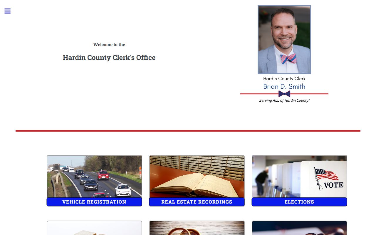Hardin County Kentucky Clerk office for residents directory
